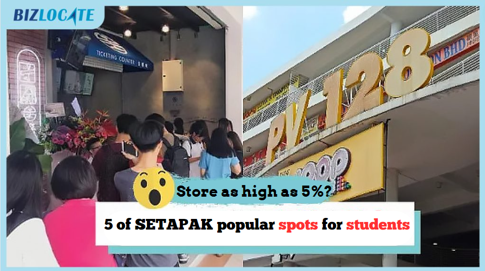  [Shop Investment] 5 of SETAPAK popular spots with ROI more than 5%!