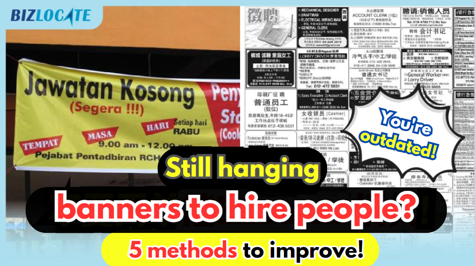 Still hanging banners to hire people? You’re outdated! 