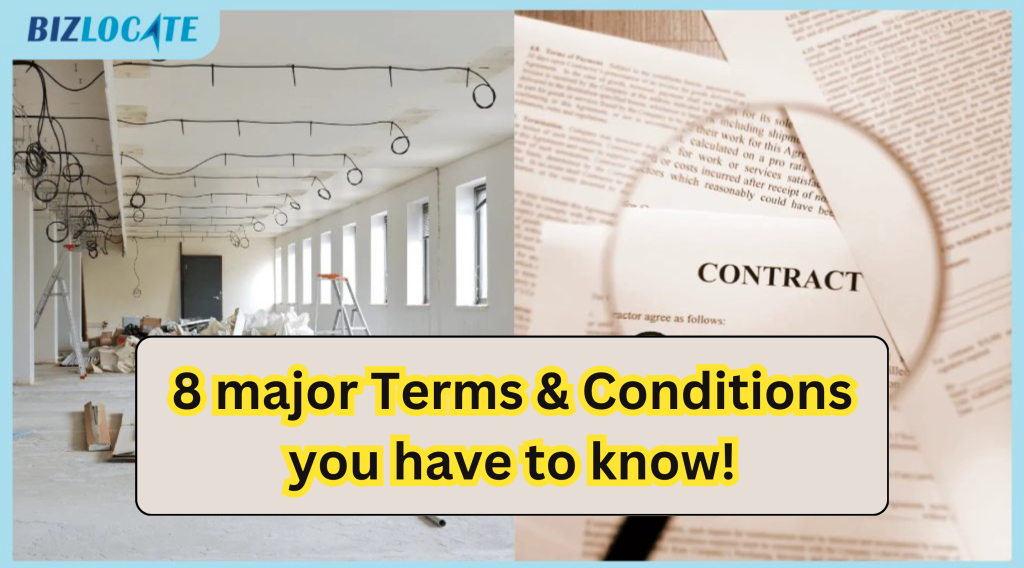 [Must know] When signing a shop rental agreement, 8 major Terms & Conditions you have to know!